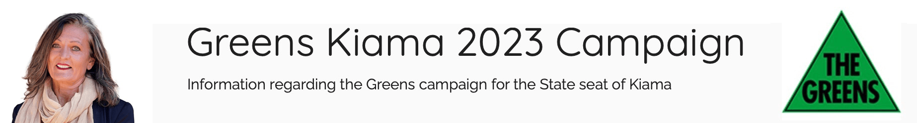 Greens Kiama 2023 Campaign